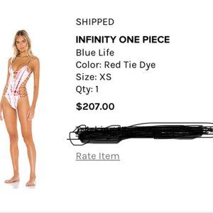 New Blue Life Infinity One Piece XS